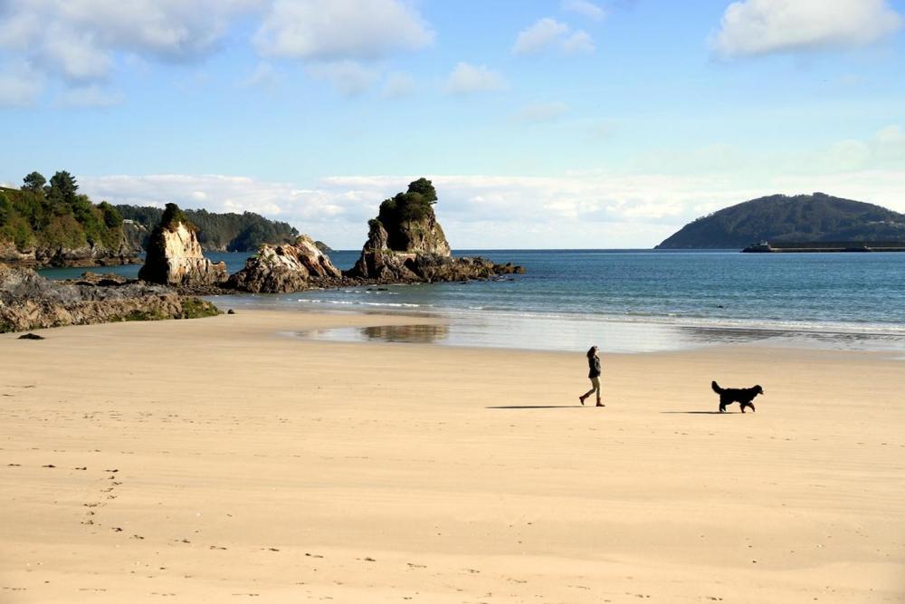 Apt. P/4 En La Playa De Viveiro Exteriér fotografie